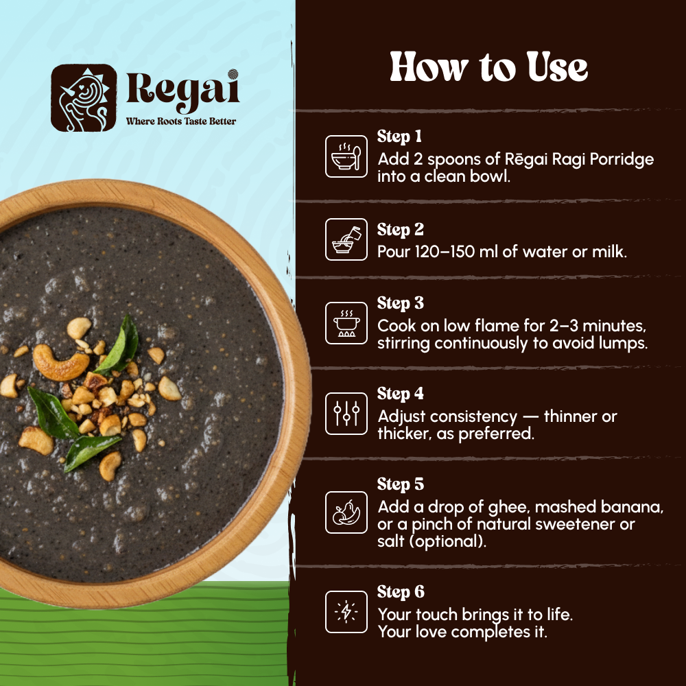 Black Urud Dal Porridge