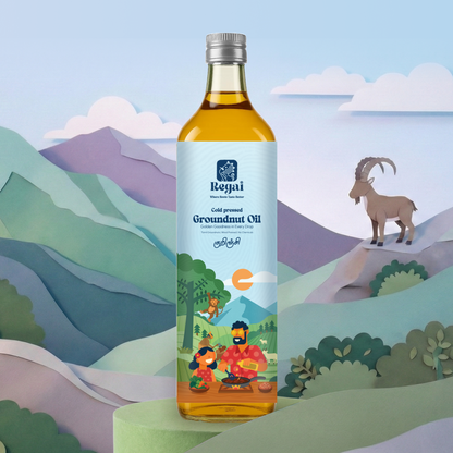 Cold Pressed Groundnut Oil