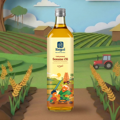 Cold Pressed Sesame Oil