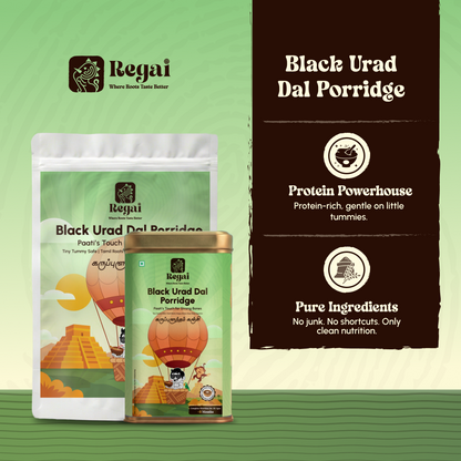 Black Urud Dal Porridge