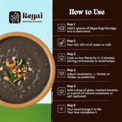 Black Urud Dal Porridge