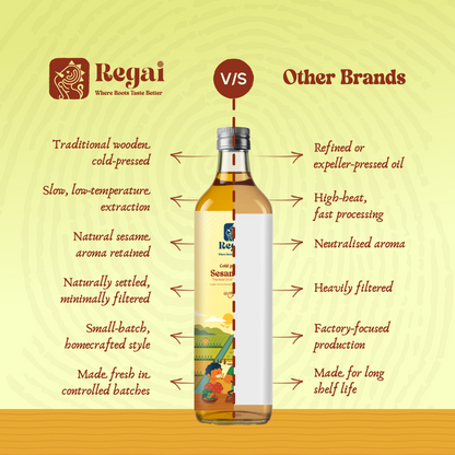 Cold Pressed Sesame Oil